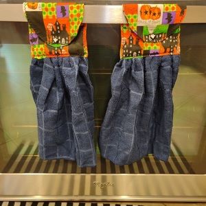 Trick or Treat Hanging Towels, Set of 2 - Kitchen